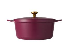 Maxwell and Williams Cast Lite Non Stick Casserole 28cm 6.3lt Cherry
