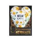 Demdaco Mum is Heart Of Family  Art Heart