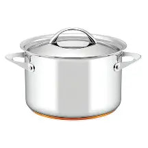 essteele Per Vita 24cm 7.1 Litre Covered Stockpot