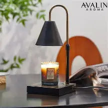 Avalin Aroma Candle Warmer Serenity Black