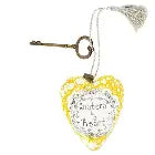 Demdaco Sister By Heart Art Heart