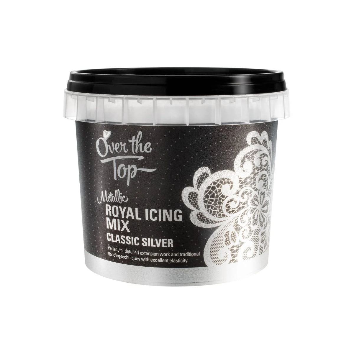 Over The Top Classic Silver Royal Icing