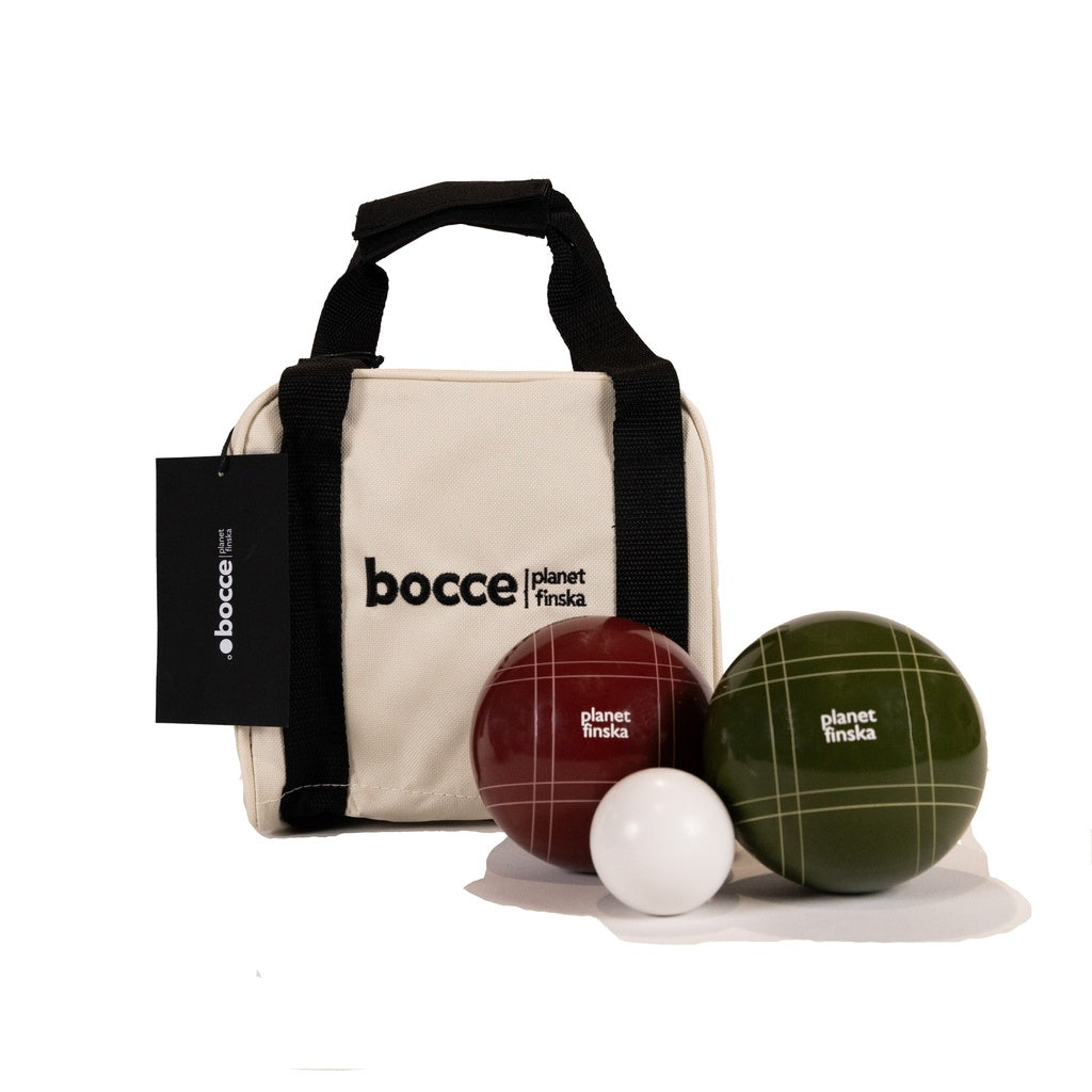 Planet Finska Bocce in Travel Bag White