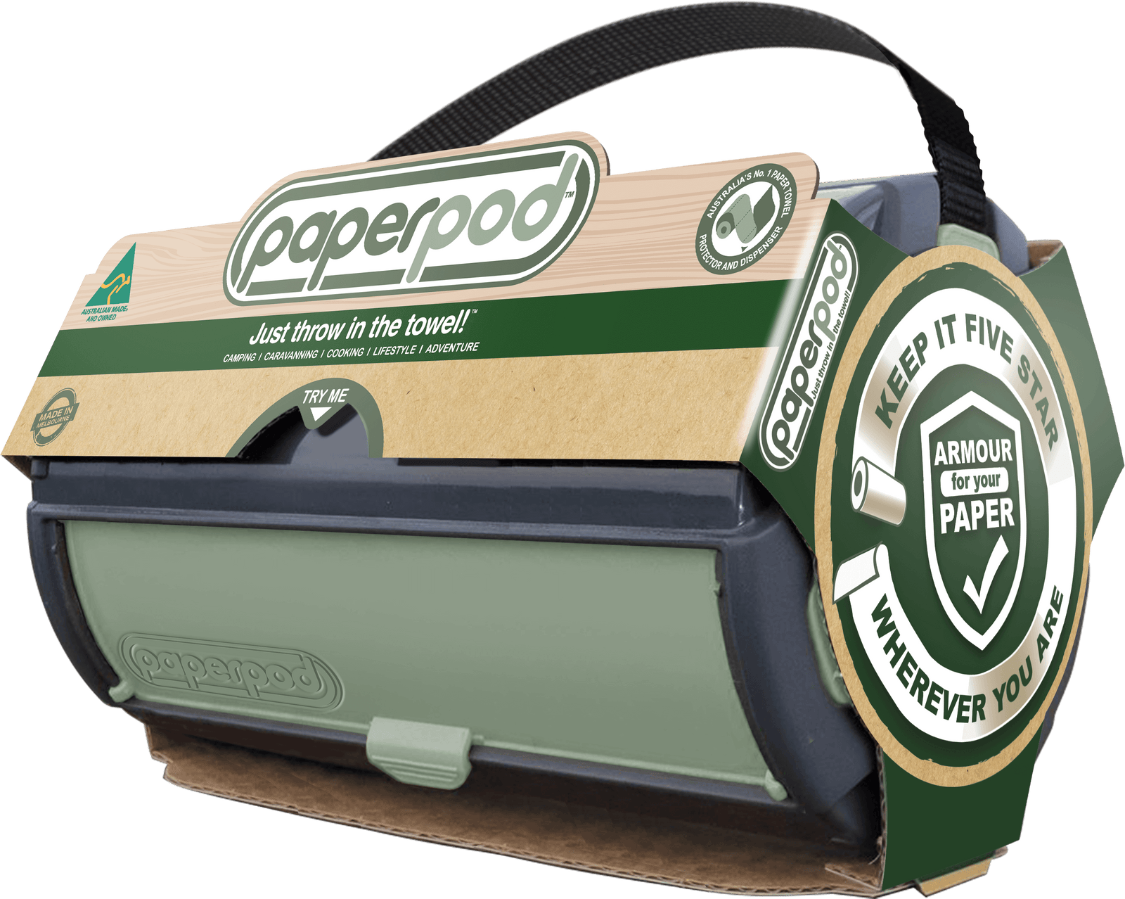 Paper Pod Paper Towel Holder