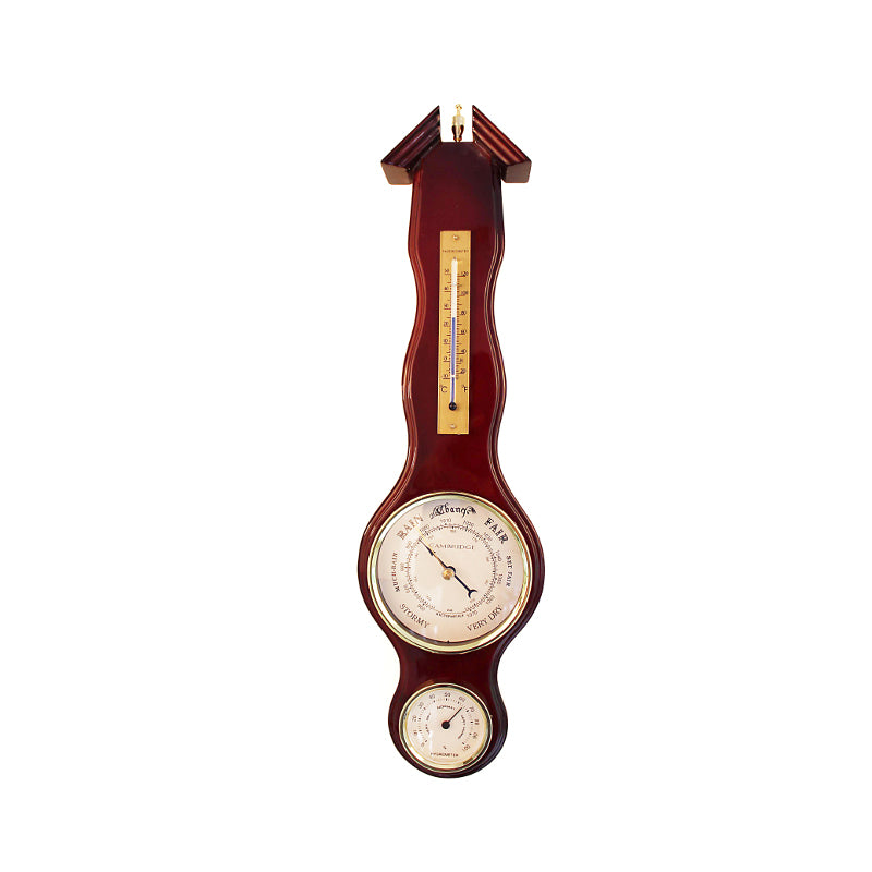 Weather Station Dark Small Brown
