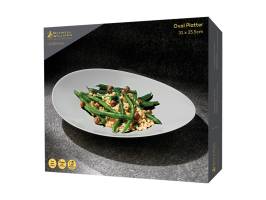 Maxwell and Williams Cashmere Oval Platter 31x25.5cm