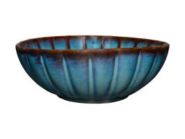 Casa Domani Solare Bowl 16.5x6cm Azure