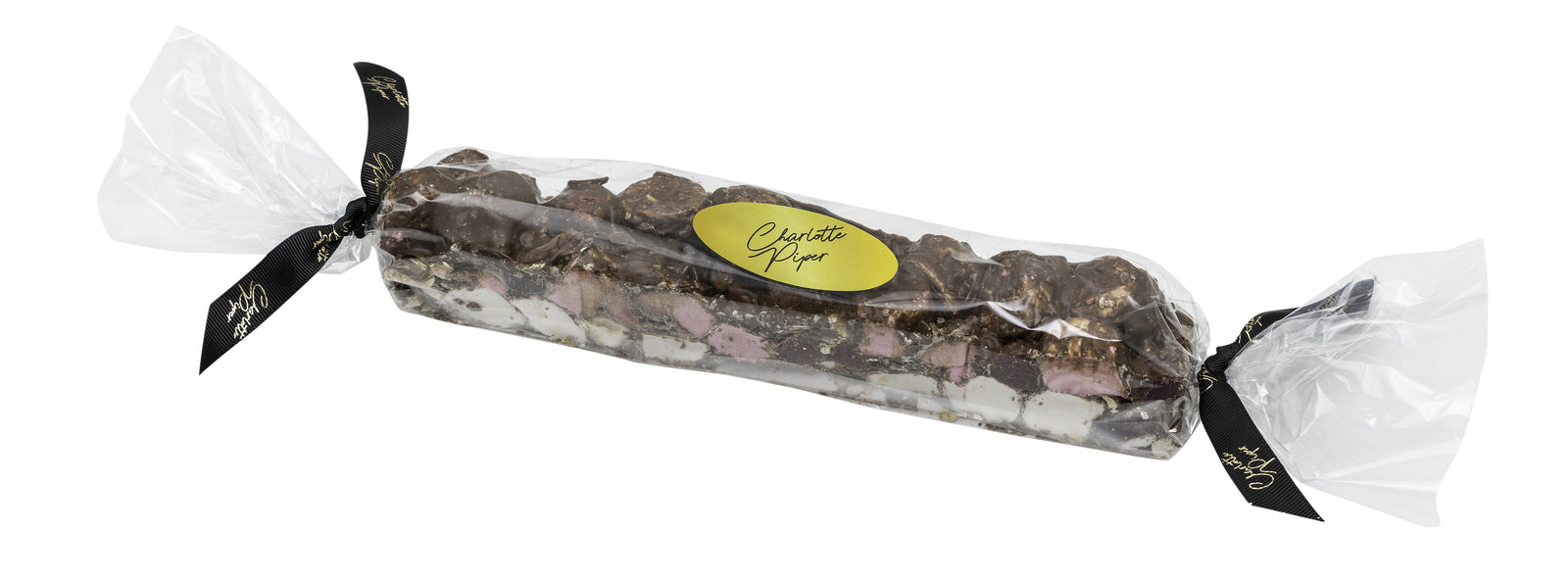 Charlotte Piper Rocky Road Bar Long with Ribbon 300g
