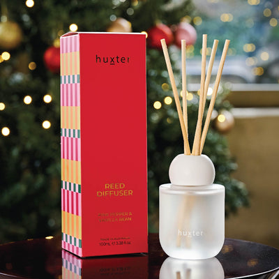 Huxter Reed Diffuser Adorned Xmas Pink Pepper And Vanilla Bean