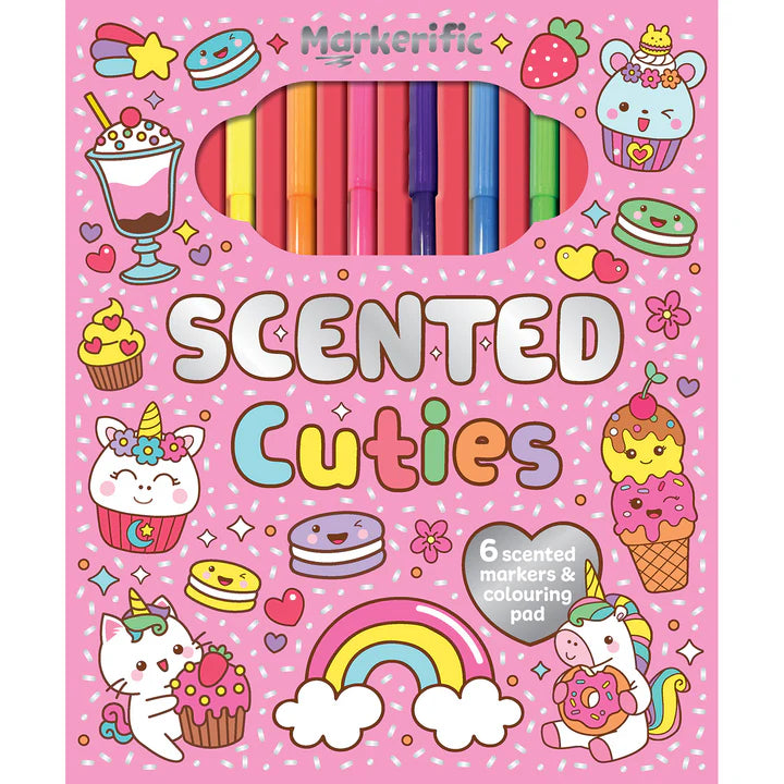 Markerific Scented Cuties Activity Book