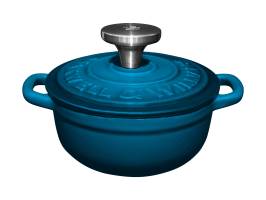 Maxwell and Williams Cast Iron Cocotte Midnight Blue  260ml