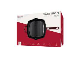 Maxwell and Williams Cast Iron Grill Pan 26cm  Merlot