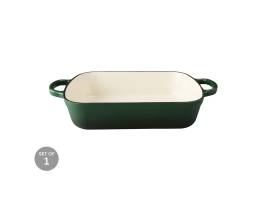 Maxwell and Williams Cast Iron Roaster 34x26cm Racing Greem