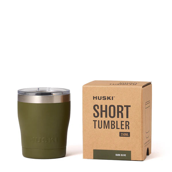 Huski Short Tumbler Dark Olive