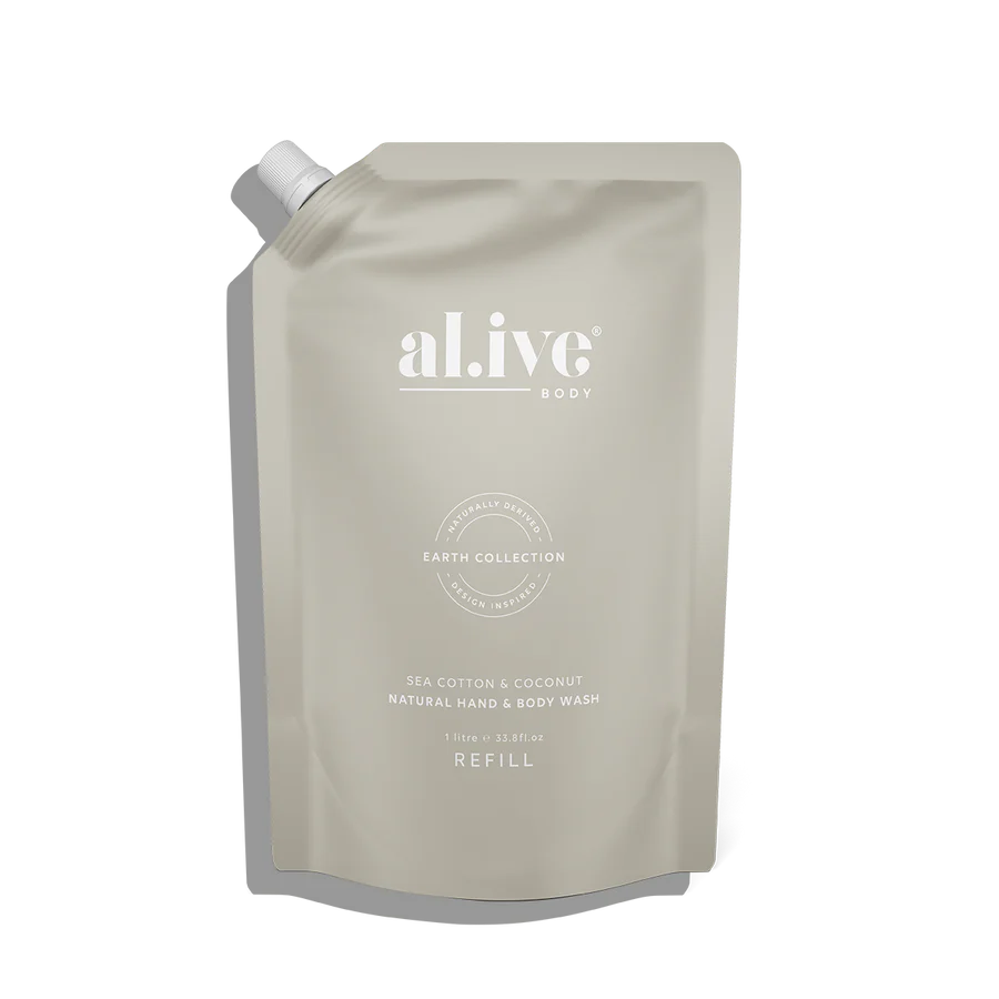 Alive Refill Wash Sea Cotton & Coconut