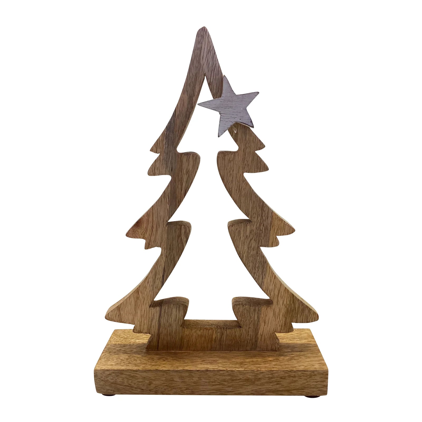 Starry Wooden Hollow Christmas Tree Small