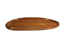 Maxwell and Williams Acacia Wood Organic Platter 30x24cm Natural