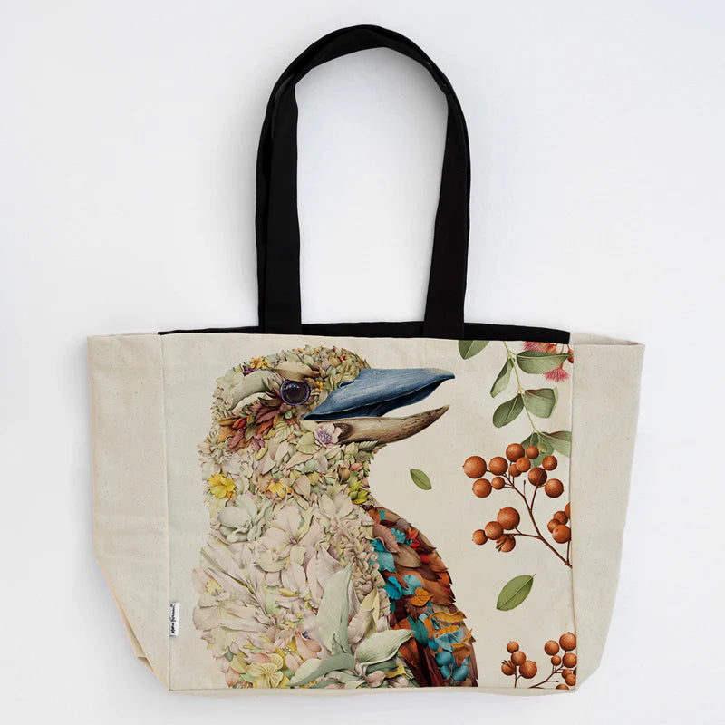 Marini Ferlazzo Tote Bag Kookaburra Portrait