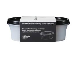 Tupperware Modular Oval Dry Food Container 500ml