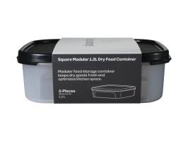 Tupperware Modular Square Dry Food Container 1.2lt