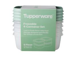 Tupperware Freezable Container Set of 4 450ml