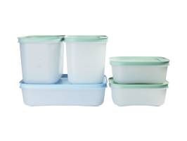 Tupperware Freezable Container Set of 5