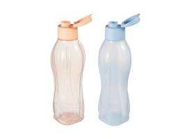 Tupperware 1L Water Bottle 2 Pk Orange And Blue