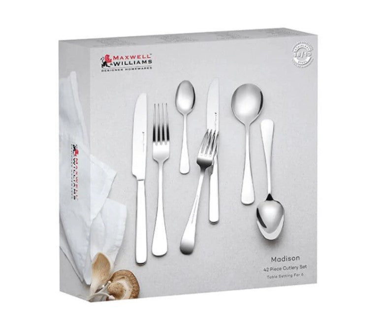 Mw Cosmopolitan 42 Pce Cutlery Set