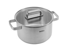 WOLL Steel Cook Pot With Lid 20cm 3.5lt