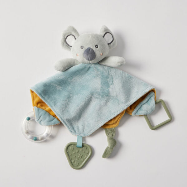 Jiggles And Giggles Huggies Koala Rattle Comforter