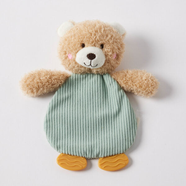 jiggle And Giggle Hugglies Teddy Bear Crinkle Toy Blue