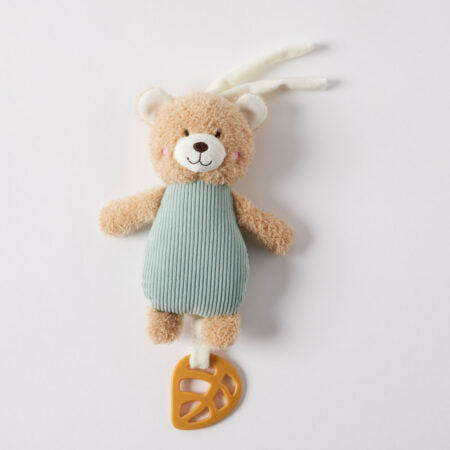 Jiggle And Giggle Hugglies Musical Teddy Bear Blue