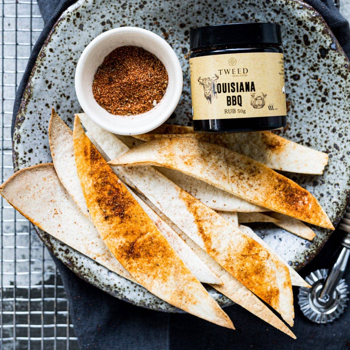 Louisiana BBQ Rub: Jar 50g $10.95