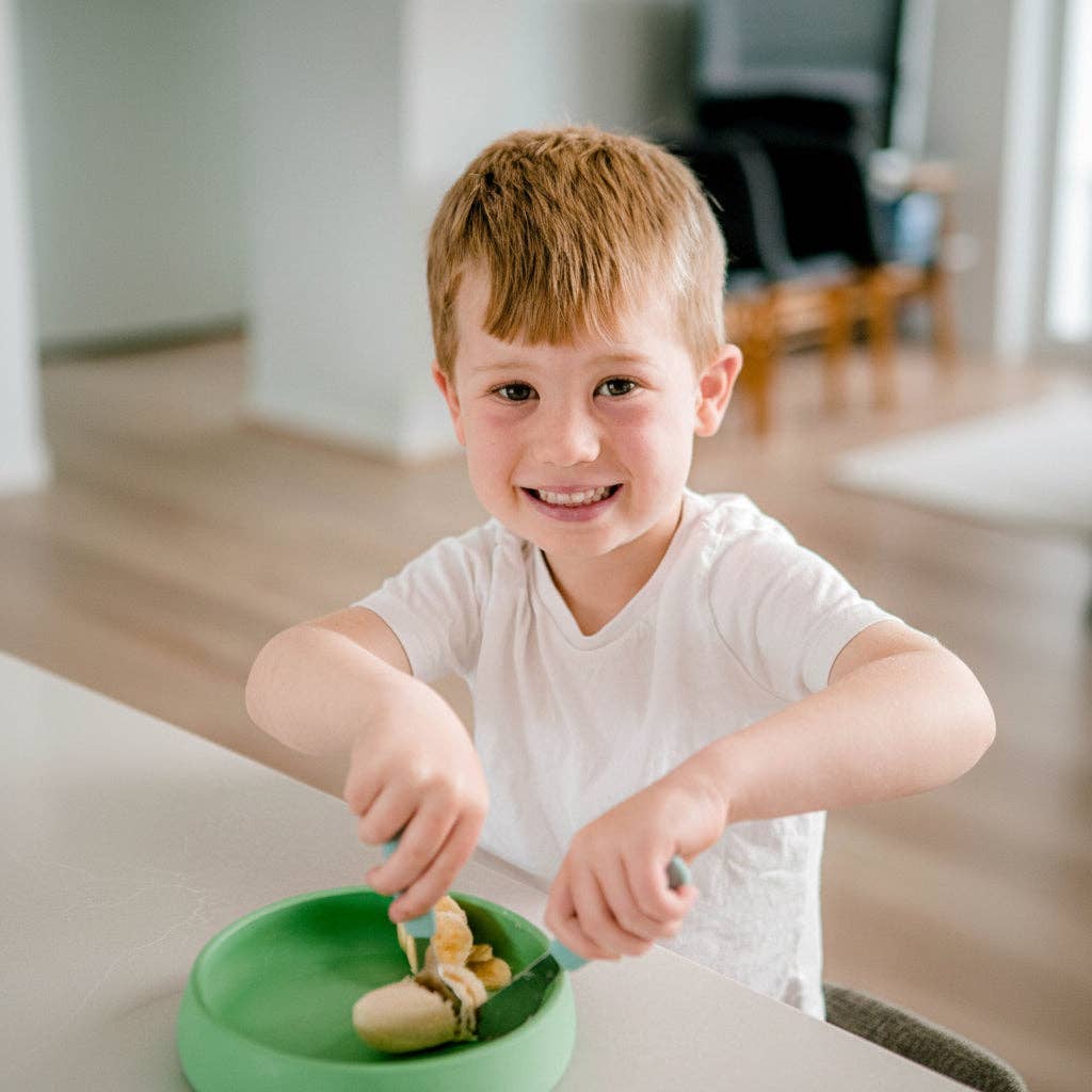 Suckie Scoop Silicone Suction Plate: Biscoff