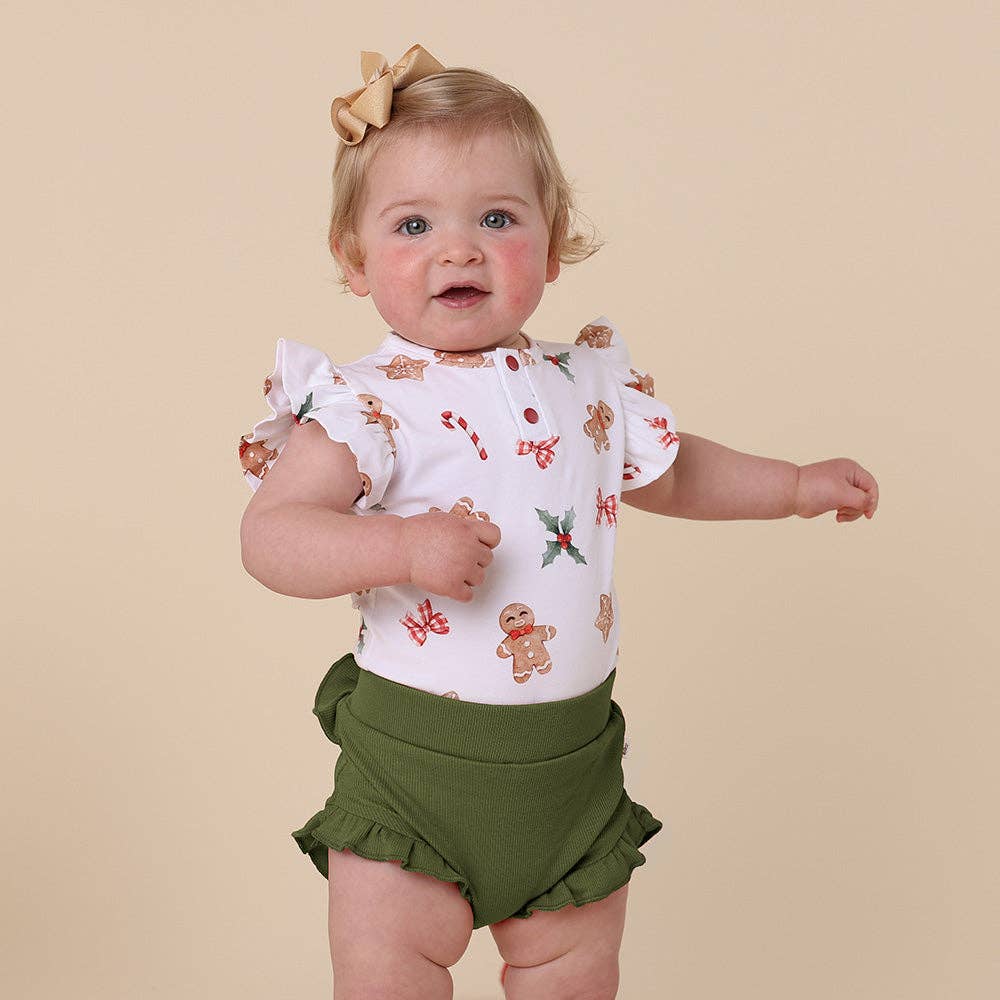 Olive Organic Bloomers: 3-6 Months (00)