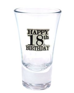 18 Shot Glass