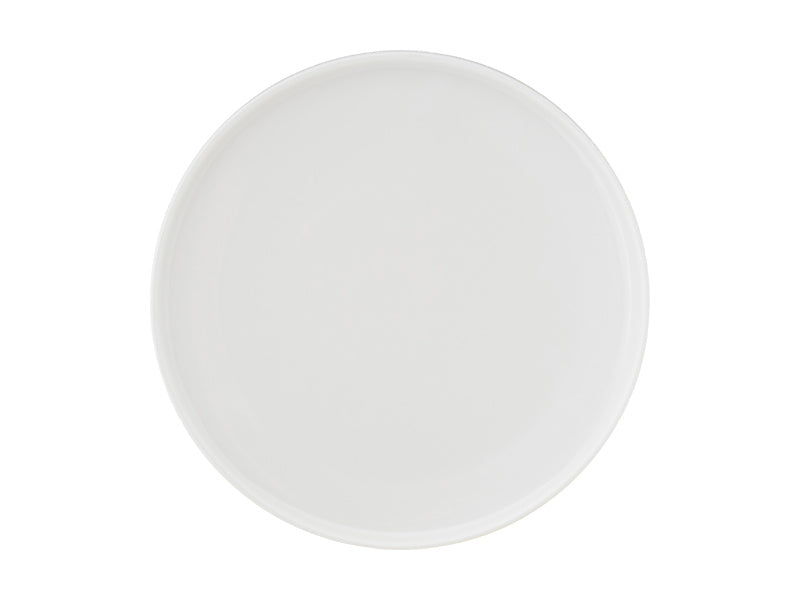 Mw White Basic High Rim Plate 21cm