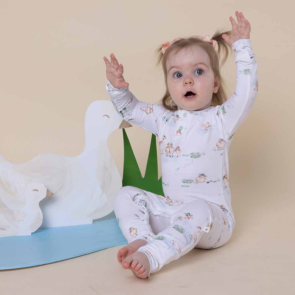 Duck Pond Organic Growsuit: 3-6 Months (00)