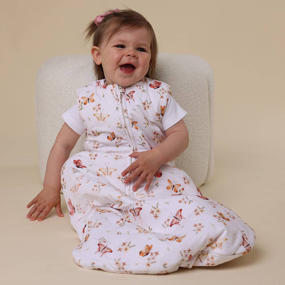 Butterfly Organic Sleeping Bag 2.5 TOG: 12-24M