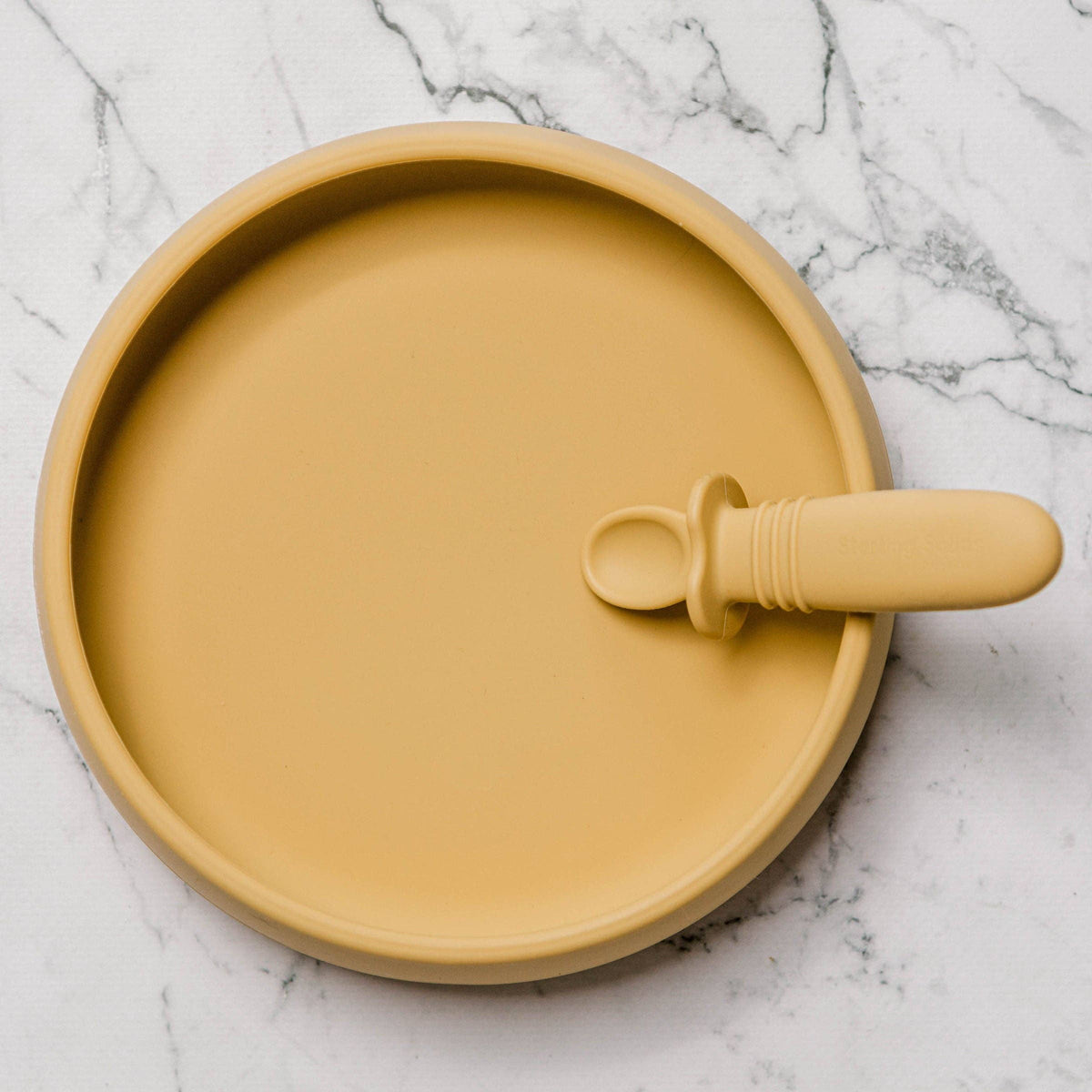 Suckie Scoop Silicone Suction Plate: Biscoff