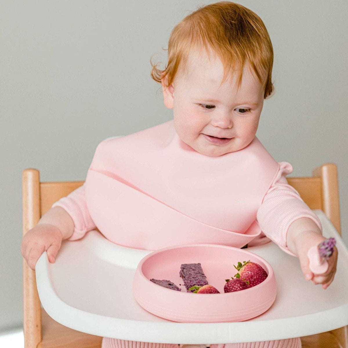 Suckie Scoop Silicone Suction Plate: Biscoff