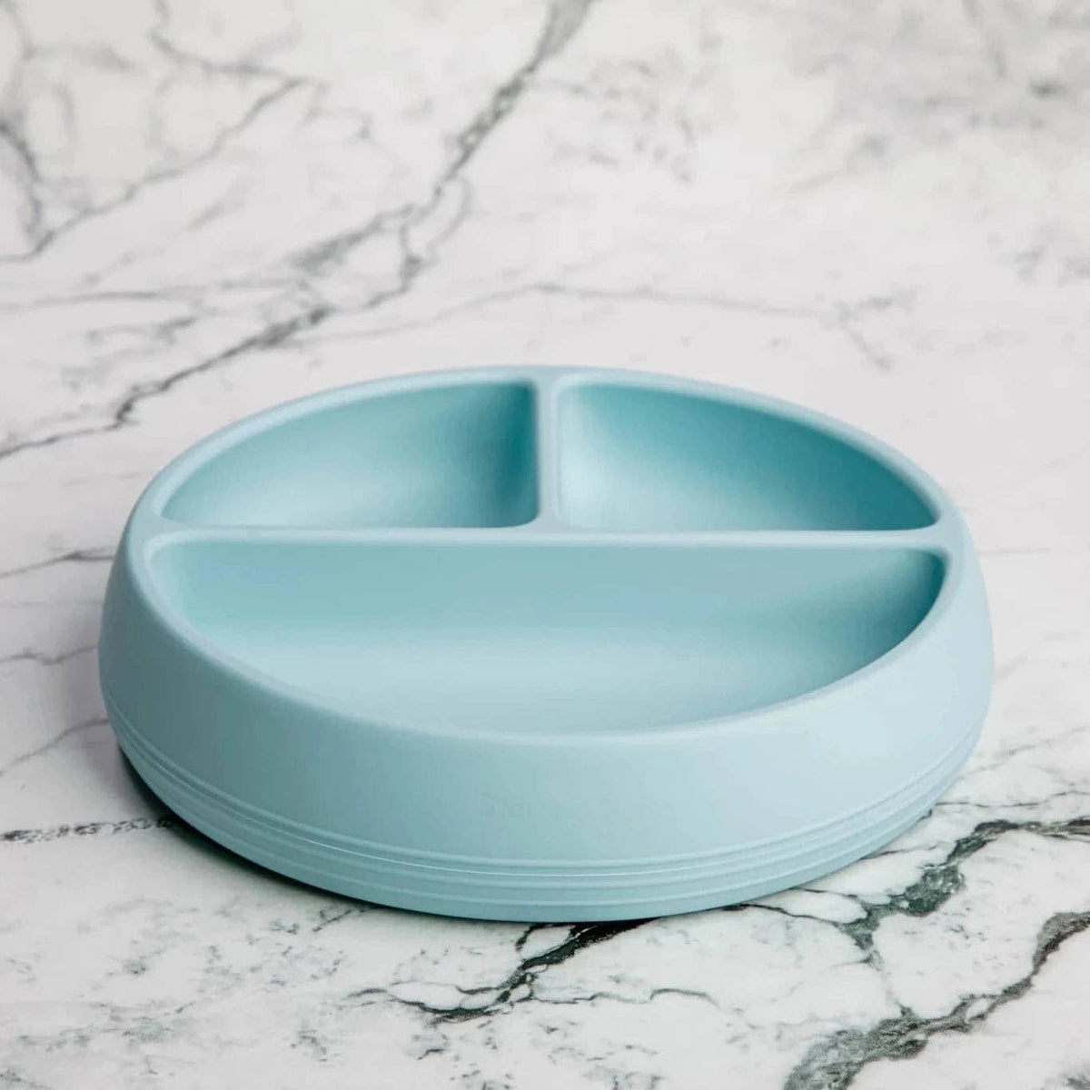 Suckie Scoop Divided Suction Plate: Biscoff