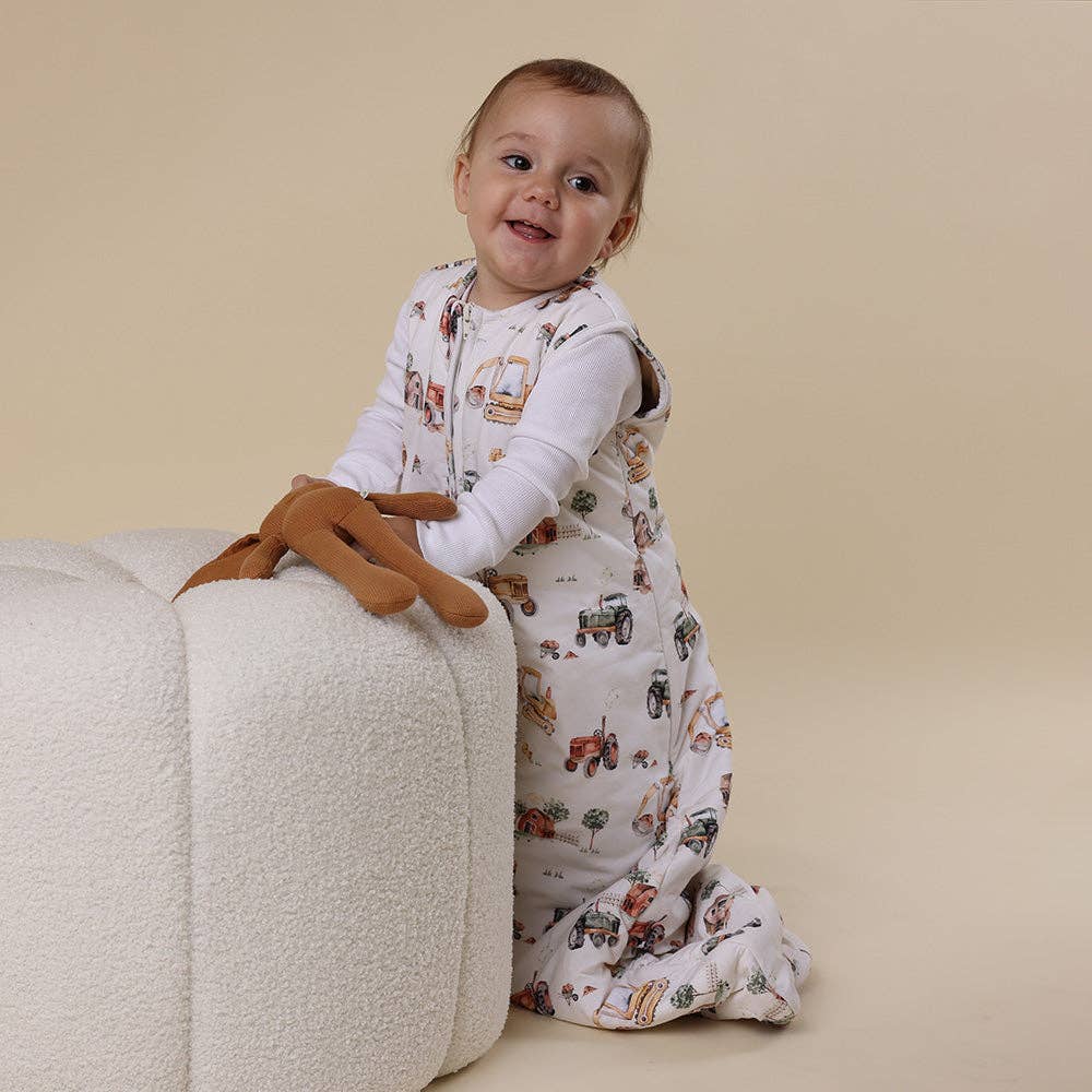 Diggers &amp; Tractors Organic Sleeping Bag 2.5 TOG: 6-12M