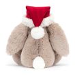 Jellycat Bashful Christmas Bunny Medium