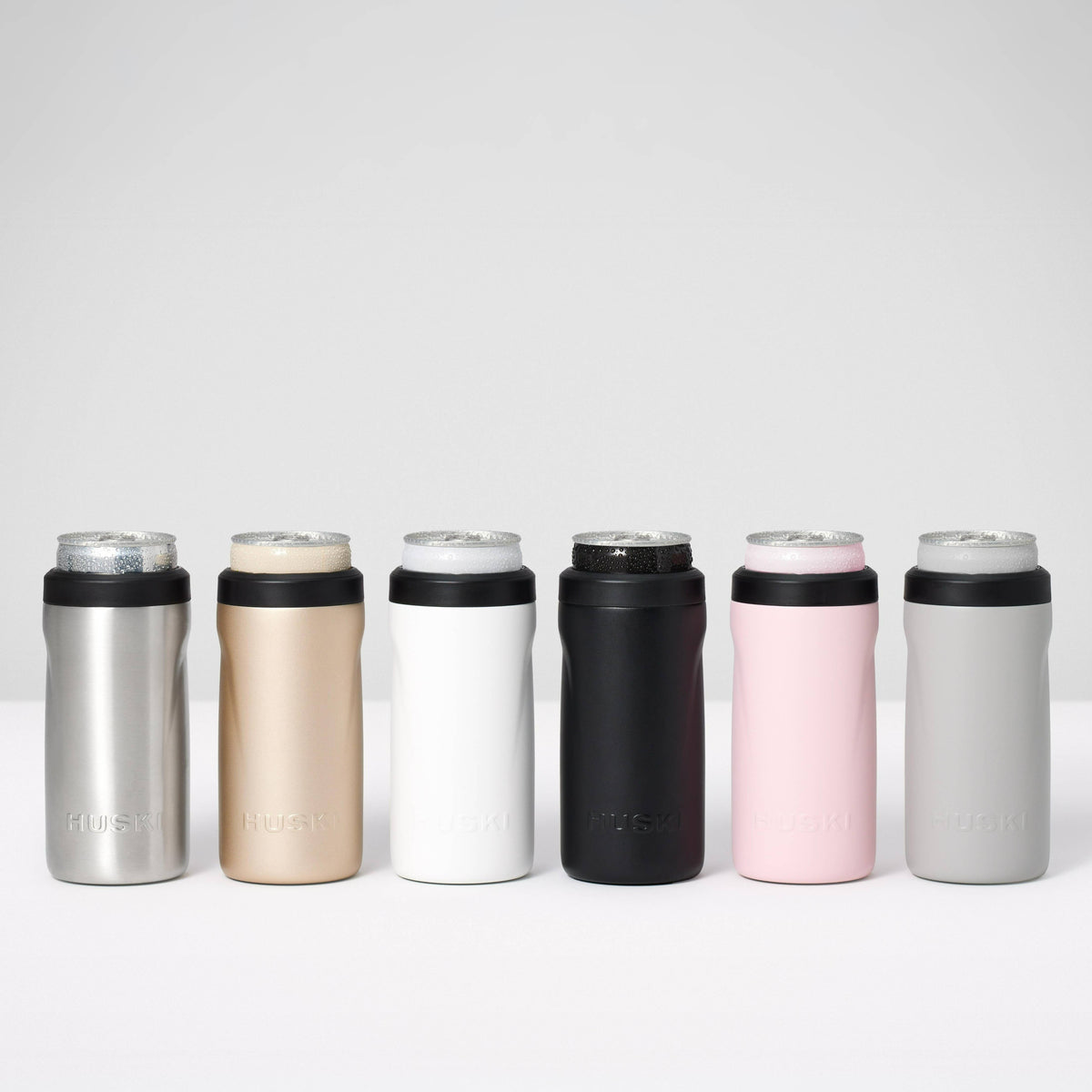 NEW: Huski Slim Can Cooler - Black