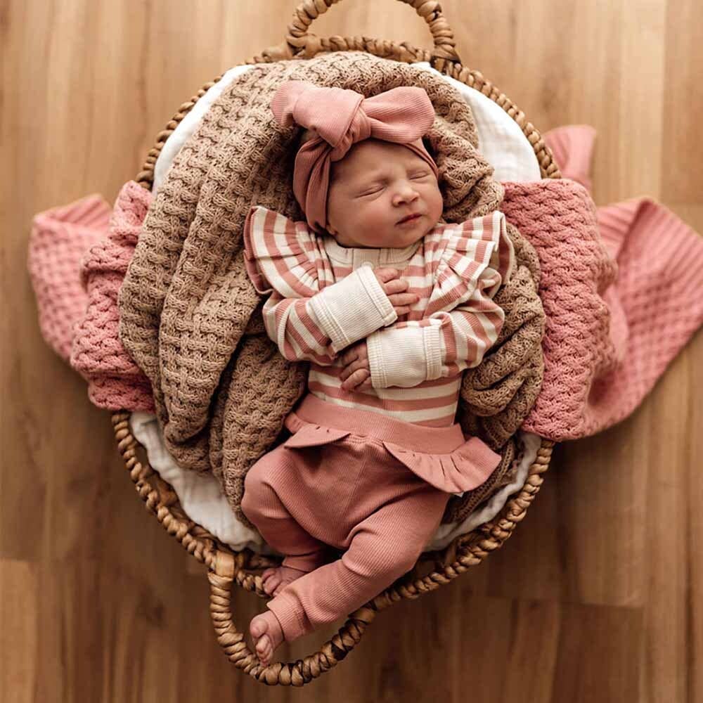 Rose Organic Pants: Newborn (0000)