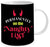 Permanently On The Naughty List Mug