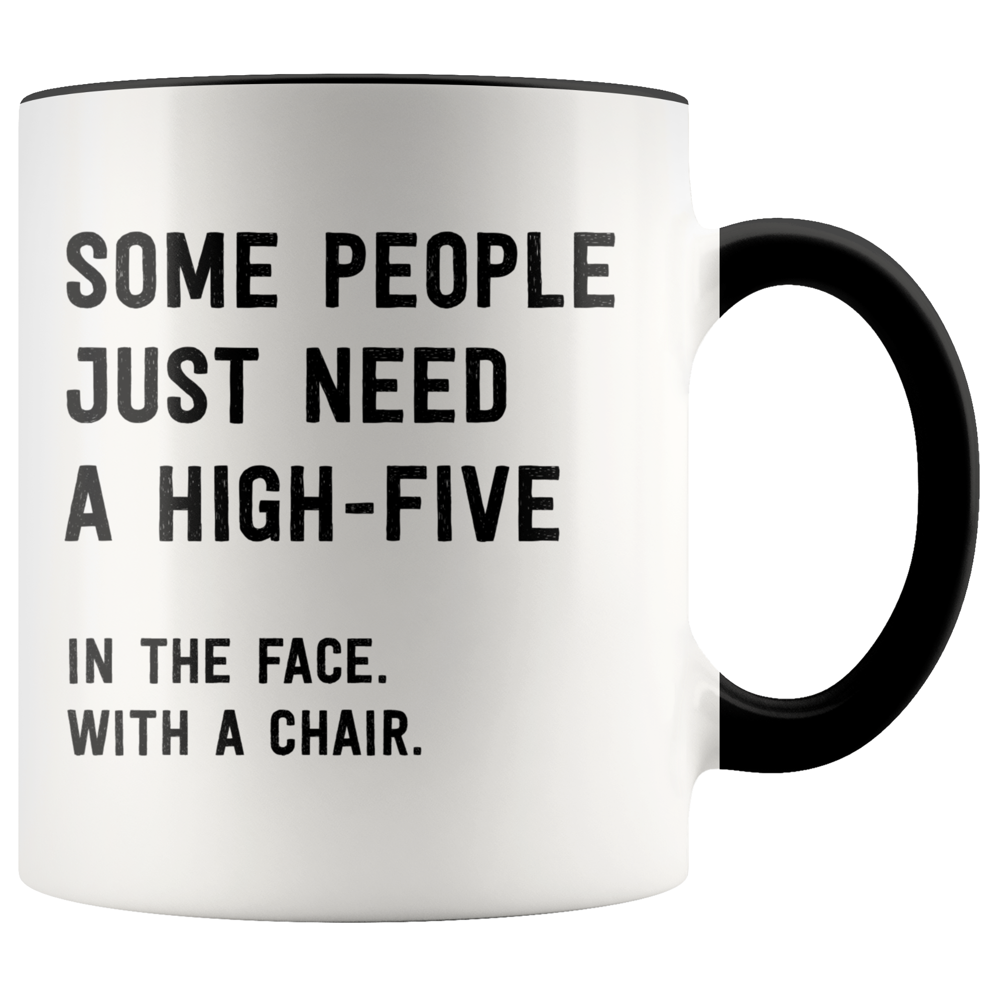 Some People Just Need a High Five Mug: Red