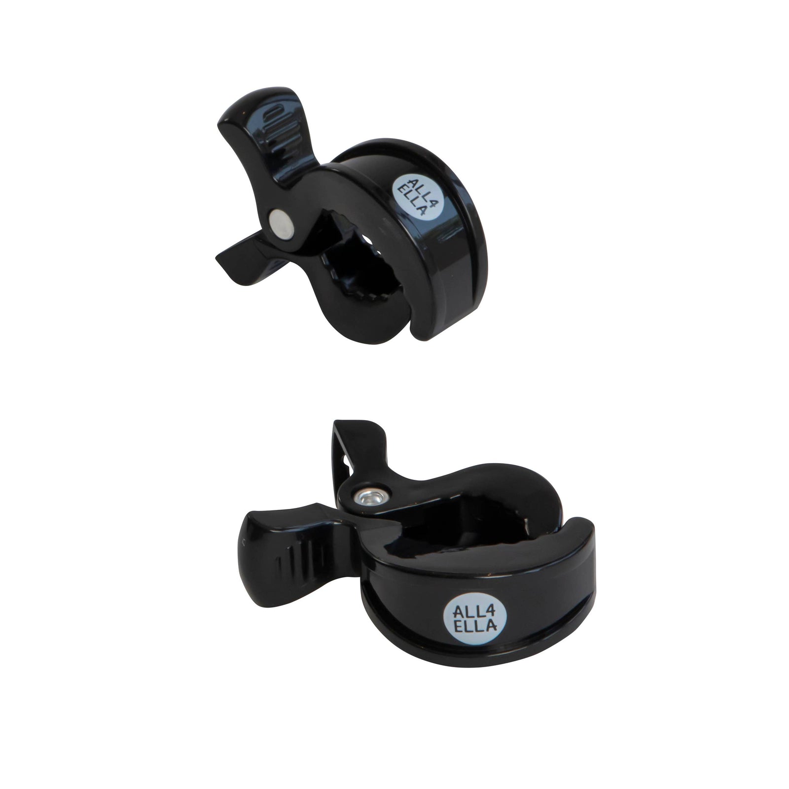 Pram Pegs 2pk - Black