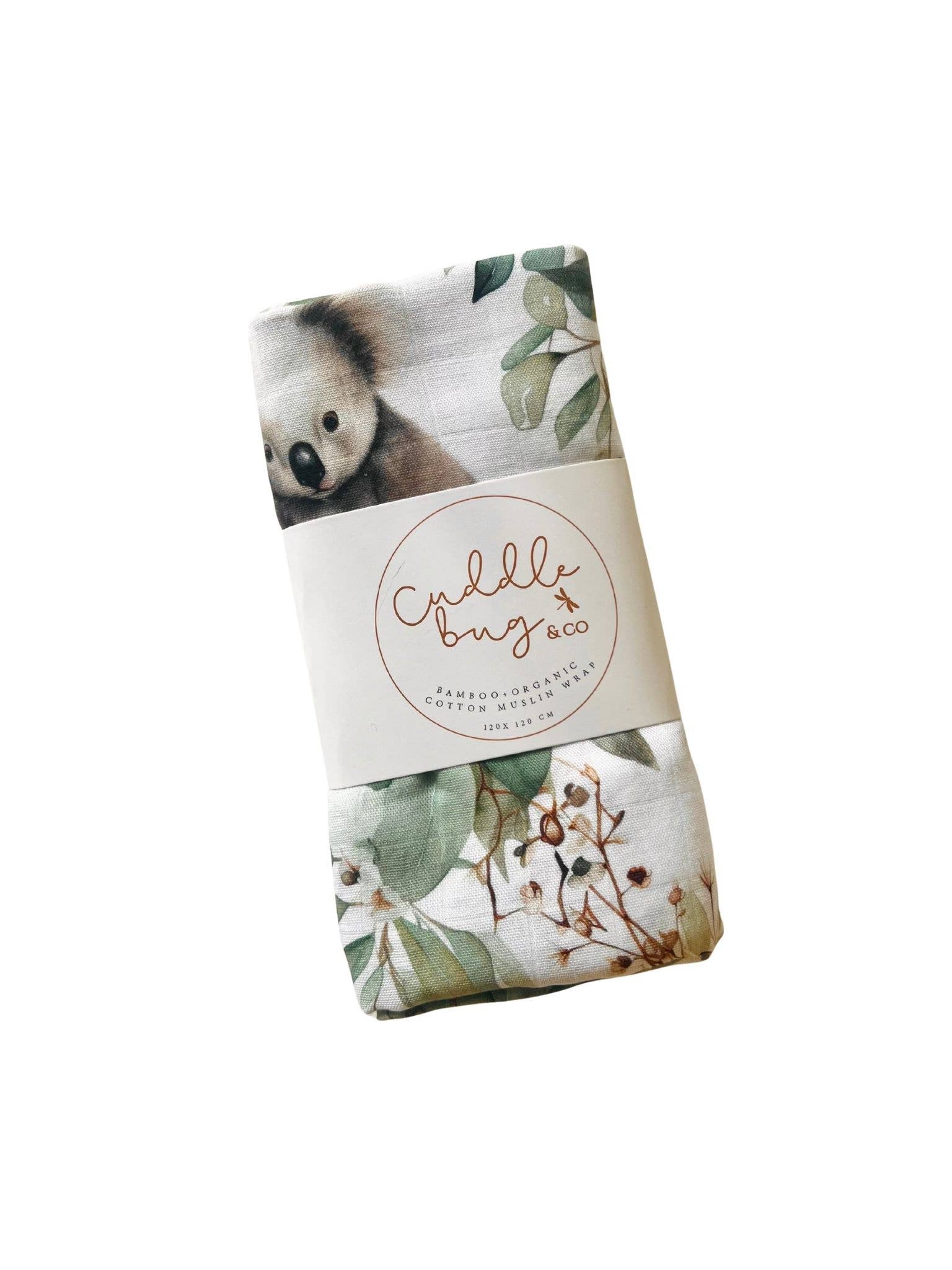 Cuddle Bug & Co Bamboo Muslin Wrap Koala